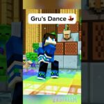 Gru’s Minion Dance in Minecraft Despicable Me - Gameplay, Kingdom Kids Zone, Minecraft - EYstreem