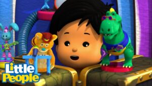 Little People | Teamwork Makes the Dream Work! | Compilations | Kids Cartoons - Kids TV Series, Kingdom Kids Zone - Little People - Fisher Price