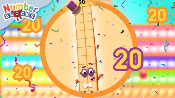 Let's count to 20! | Special Australia Day | Learn to Count 123 | @Numberblocks - Kingdom Kids Zone, Little Learners - Numberblocks