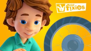 Tom's Wheel | The Fixies | Animation for Kids - Kingdom Kids Zone, Little Learners - The Fixies