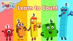 Let's count 1 to 5 | Learn to count 12345 | Counting Cartoons for Kids | @Numberblocks - Kingdom Kids Zone, Little Learners - Numberblocks