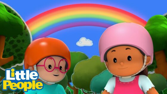 Little People | Fresh Air & Friendly Fun! | Compilation | Kids Cartoons - Kids TV Series, Kingdom Kids Zone - Little People - Fisher Price