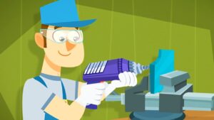 Tom Breaks Dad's Toolbox? | The Fixies | Animation for Kids - Kingdom Kids Zone, Little Learners - The Fixies
