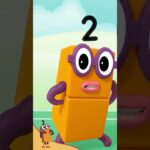 #shorts | Meet Numberblock Two! | Counting for Kids | Maths Cartoons | @Numberblocks - Kingdom Kids Zone, Little Learners, Shorts - Numberblocks