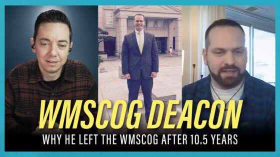 (Anthony) WMSCOG Deacon Speaks Out – 10.5-Year Member - Church Firewall, Truth Seekers - Jordan Hatfield