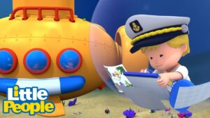 Submarine Squad! ⭐️ Little People – Fisher Price ⭐️ 2 Hour Special - Kids TV Series, Kingdom Kids Zone - Little People - Fisher Price