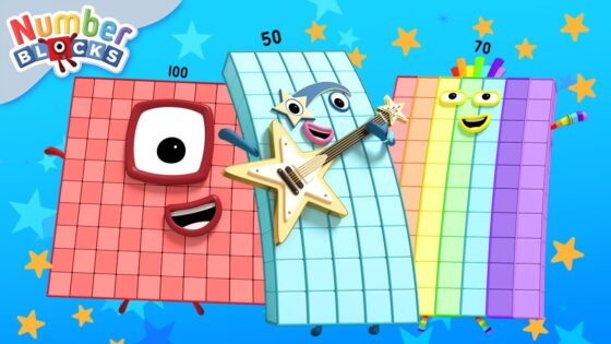 BIG Numbers – Counting to 100 | Learn to count 123 | Maths for Kids | @Numberblocks - Kingdom Kids Zone, Little Learners - Numberblocks