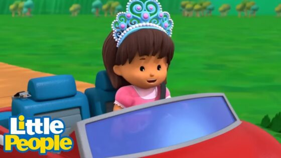 Little People | Racing Queen! | Compilation | Kids Cartoons - Kids TV Series, Kingdom Kids Zone - Little People - Fisher Price