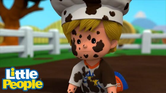 Little People | Ep 10 | Being a Big Cheese is Cheesy! // A Taste of Her Own Medicine! - Kids TV Series, Kingdom Kids Zone - Little People - Fisher Price