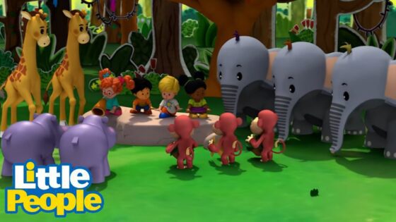 Little People | Ep 7 | Sometimes Enough is Enough! // Roar in the Face of Fright! - Kids TV Series, Kingdom Kids Zone - Little People - Fisher Price