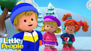 Little People | Ep 18 | Acting Icy Can Be Dicey! // Never Too Late to Listen! - Kids TV Series, Kingdom Kids Zone - Little People - Fisher Price