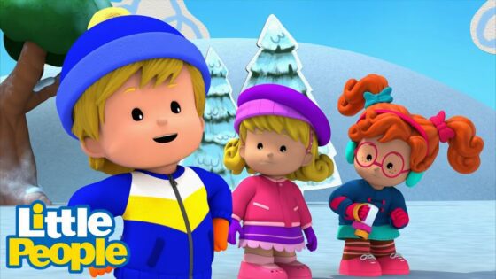 Little People | Ep 18 | Acting Icy Can Be Dicey! // Never Too Late to Listen! - Kids TV Series, Kingdom Kids Zone - Little People - Fisher Price