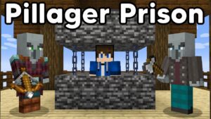My Friends Trapped Me in PILLAGER PRISON, So I Got REVENGE! - Gameplay, Kingdom Kids Zone, Minecraft - EYstreem