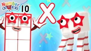 Multiplication for Kids Level 10 | Maths for Kids | Learn to count | @Numberblocks - Kingdom Kids Zone, Little Learners - Numberblocks