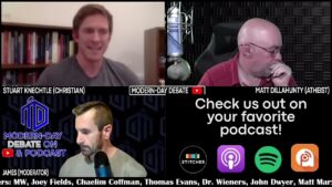 Modern-Day Debate: Atheist Matt Dillahunty vs. Stuart Knechtle - Debates, Truth Seekers - Give Me An Answer with Stuart & Cliffe Knechtle