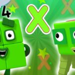 Multiplication for Kids Level 4 | Maths for Kids | Learn to count | @Numberblocks - Kingdom Kids Zone, Little Learners - Numberblocks