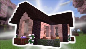 EASY Cherry House Tutorial in Minecraft 1.20! - Gameplay, Kingdom Kids Zone, Minecraft - CringyGull