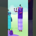 #shorts | Meet Numberblock Six! | Counting for Kids | Maths Cartoons | @Numberblocks - Kingdom Kids Zone, Little Learners, Shorts - Numberblocks
