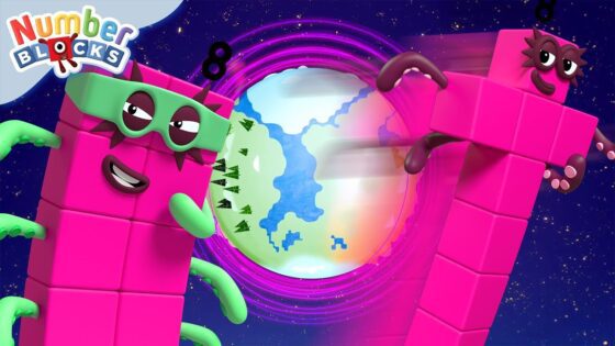 Octoblock & Octonaughty Compilation | Learn to count to 8! | Maths for Kids – 123 |@Numberblocks - Kingdom Kids Zone, Little Learners - Numberblocks