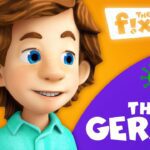 Germ Busters: Tom Thomas and Nolik's Cleaning Adventure! | The Fixies | Animation for Kids - Kingdom Kids Zone, Little Learners - The Fixies
