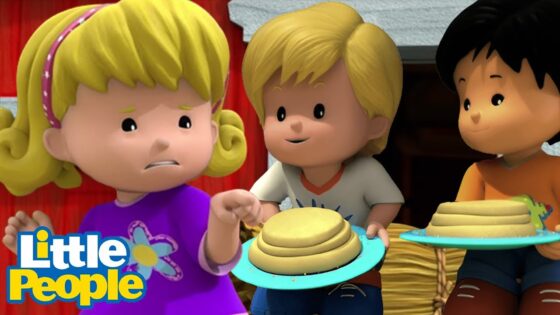 Fisher Price Little People | Gross Pancakes! | New Episodes | Kids Movie - Kids TV Series, Kingdom Kids Zone - Little People - Fisher Price