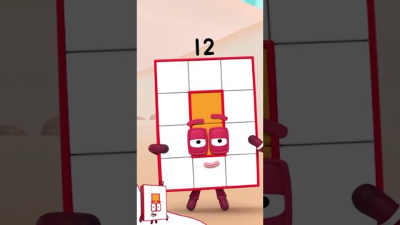 #shorts | Meet Numberblock Twelve! | Counting for Kids | Maths Cartoons | @Numberblocks - Kingdom Kids Zone, Little Learners, Shorts - Numberblocks