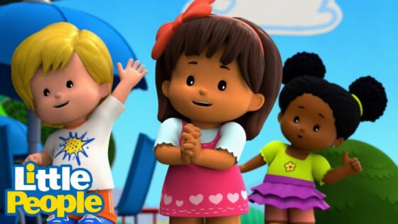 Little People | Ep 22 | A Party Together is Better // Hurry Up and Wait! - Kids TV Series, Kingdom Kids Zone - Little People - Fisher Price