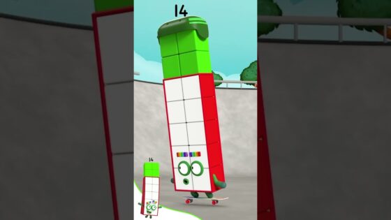 #shorts | Meet Numberblock Fourteen! | Counting for Kids | Maths Cartoons | @Numberblocks - Kingdom Kids Zone, Little Learners, Shorts - Numberblocks