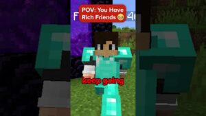 POV: You Have RICH Minecraft Friends⦠- Gameplay, Kingdom Kids Zone, Minecraft - EYstreem