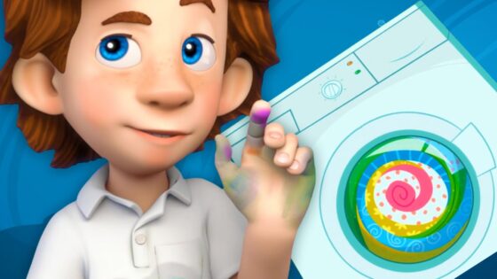 Tom Thomas vs. the Unstoppable Paint Stain: Who Will Win? | The Fixies | Animation for Kids - Kingdom Kids Zone, Little Learners - The Fixies