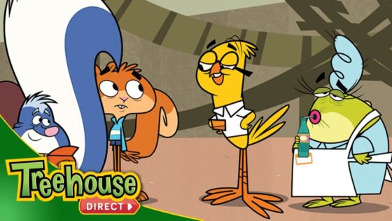Scaredy Squirrel – The Coast Is Fear / The Madness of King Nutbar | FULL EPISODE | TREEHOUSE DIRECT - Kids TV Series, Kingdom Kids Zone - Treehouse Direct