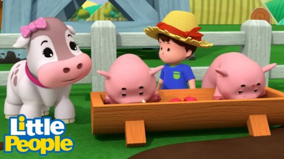 Little People | Ep 34 | Interrupting Cow // No Fair At The Fair - Kids TV Series, Kingdom Kids Zone - Little People - Fisher Price