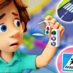 Tom and the Fixies: The Car Crash and Traffic Light Mishap!🚦🚘 | The Fixies | Animation for Kids - Kingdom Kids Zone, Little Learners - The Fixies