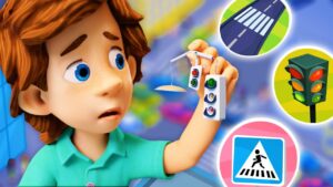 Tom and the Fixies: The Car Crash and Traffic Light Mishap!🚦🚘 | The Fixies | Animation for Kids - Kingdom Kids Zone, Little Learners - The Fixies