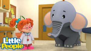 Little People | Ep 35 | Give A Little Listen // Trust The Jungle Bus - Kids TV Series, Kingdom Kids Zone - Little People - Fisher Price