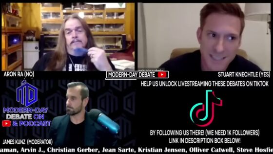 Modern-Day Debate: Atheist Aron RA vs. Stuart Knechtle - Debates, Truth Seekers - Give Me An Answer with Stuart & Cliffe Knechtle