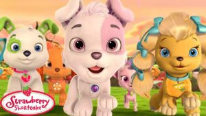 Strawberry Shortcake 🍓 The Berry Big Dog Park! 🍓 1 hour Compilation 🍓 Cartoons for Kids - Kids TV Series, Kingdom Kids Zone - Strawberry Shortcake - WildBrain