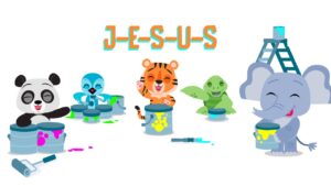 J-E-S-U-S / and Jesus is His name-o - Kingdom Kids Zone, Sing With Me - Listener Kids