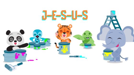 J-E-S-U-S / and Jesus is His name-o - Kingdom Kids Zone, Sing With Me - Listener Kids