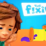 Modeling Clay MAYHEM! | The Fixies | Animation for Kids - Kingdom Kids Zone, Little Learners - The Fixies