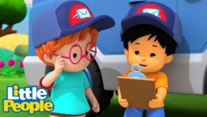 Little People | Ep 39 | Snail Mail // Rainy Day Delay - Kids TV Series, Kingdom Kids Zone - Little People - Fisher Price