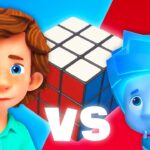 Tom Meets His Match: Nolik Solves the Rubik's Cube Like a Pro | The Fixies | Animation for Kids - Kingdom Kids Zone, Little Learners - The Fixies
