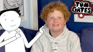 The Voice Of Tom Gates: Logan Matthews | The Brilliant World Of Tom Gates | Cartoons For Kids - Kids (6-9), Kingdom Kids Zone - Tom Gates Brilliant World