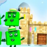 Learn maths: Castles and Clubhouses adventures! | Learn to count for Kids – 123 | @Numberblocks - Kingdom Kids Zone, Little Learners - Numberblocks