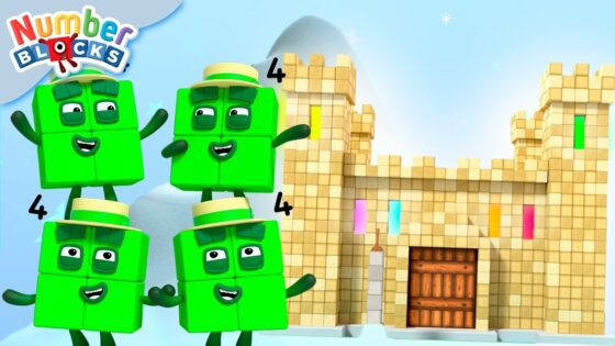 Learn maths: Castles and Clubhouses adventures! | Learn to count for Kids – 123 | @Numberblocks - Kingdom Kids Zone, Little Learners - Numberblocks