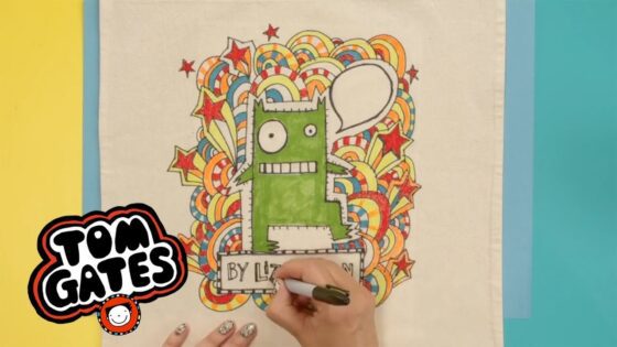 Draw It & Make It ✏️ Tote Bag! | Tom Gates Brilliant World | Craft For Kids - Kids (6-9), Kingdom Kids Zone - Tom Gates Brilliant World