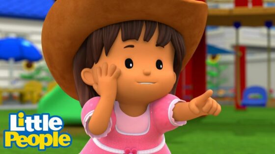 Little People | Ep 43 | The Princess And The Parade // Radical Rainbow Road Race - Kids TV Series, Kingdom Kids Zone - Little People - Fisher Price