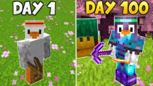 100 Days in the Trails and Tales Update - Gameplay, Kingdom Kids Zone, Minecraft - CringyGull