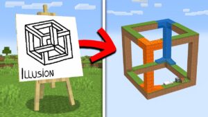 Minecraft, But Any ILLUSION I Draw, Becomes REAL - Gameplay, Kingdom Kids Zone, Minecraft - EYstreem