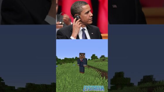 Playing Minecraft with the President - Gameplay, Kingdom Kids Zone, Minecraft - EYstreem